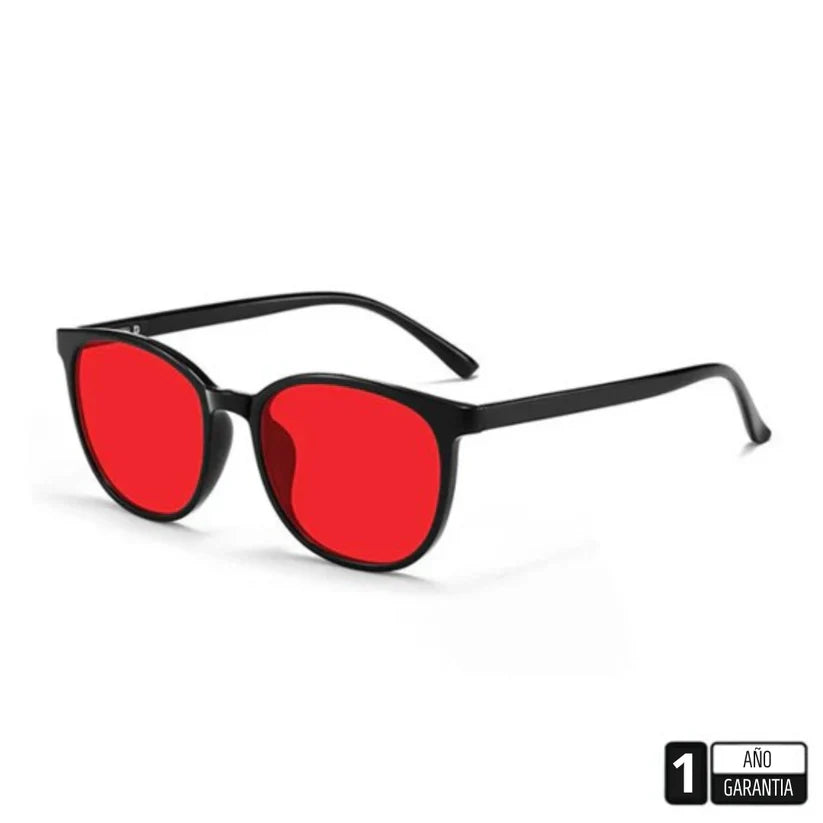 FLOW® | Gafas Rojas Anti Luz Azul unisex