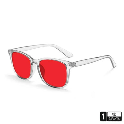 FLOW® | Gafas Rojas Anti Luz Azul unisex